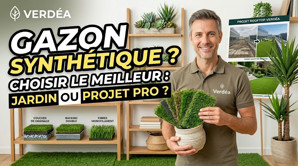 Gazon synthétique : comment bien le choisir pour un jardin particulier ou un projet professionnel ?