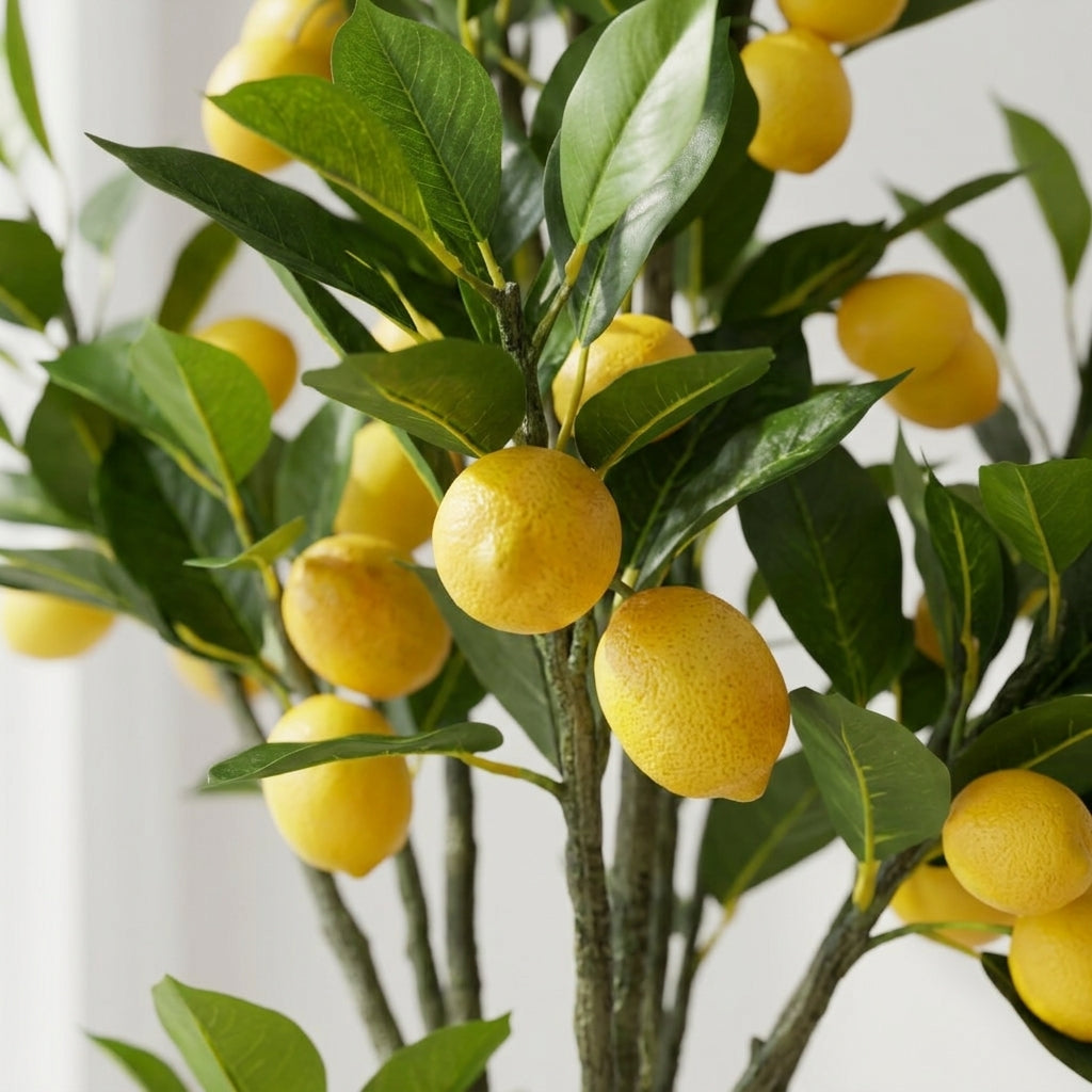 Citronnier Artificiel | Arbre Déco Premium