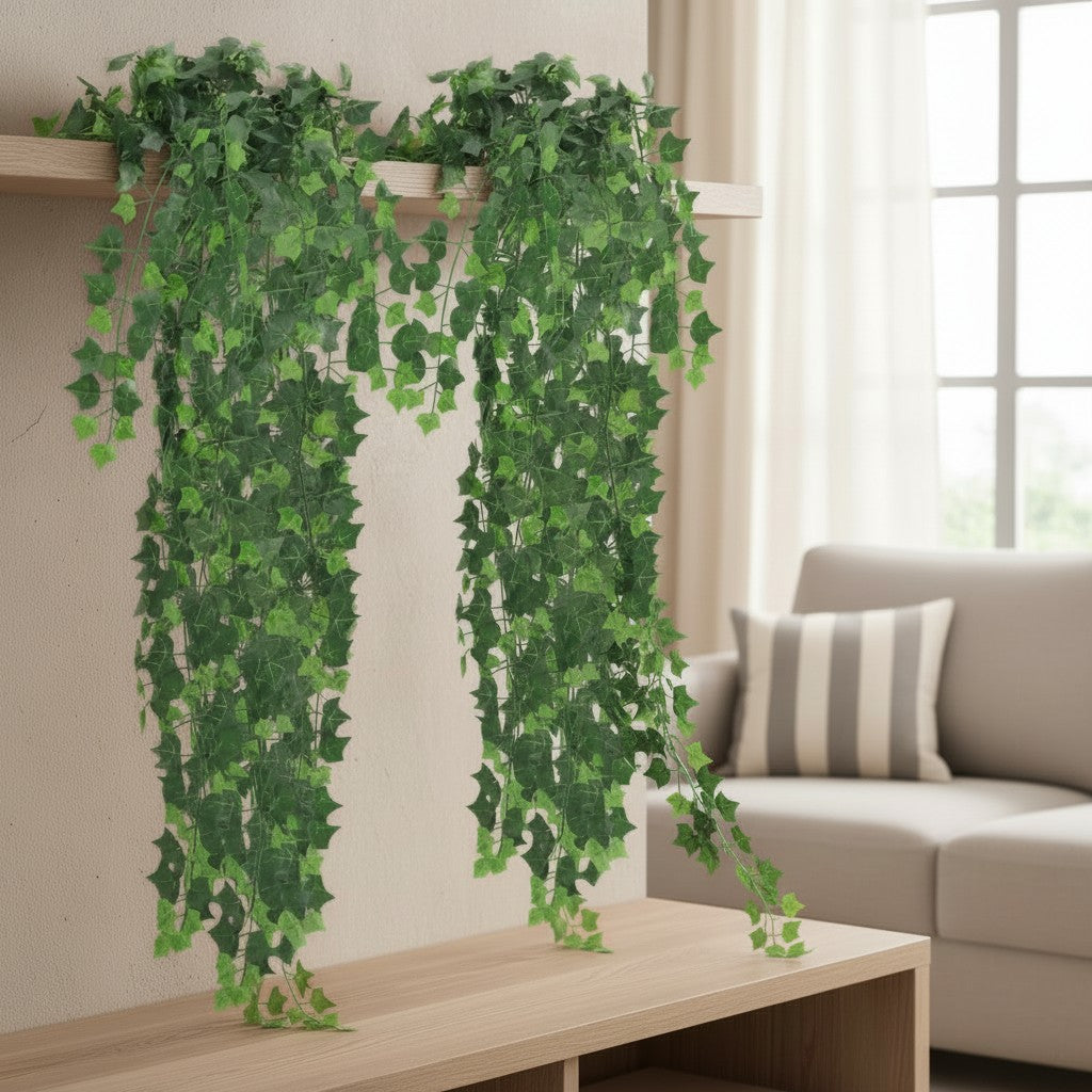 Plantes artificielles 2 pièces Lierre