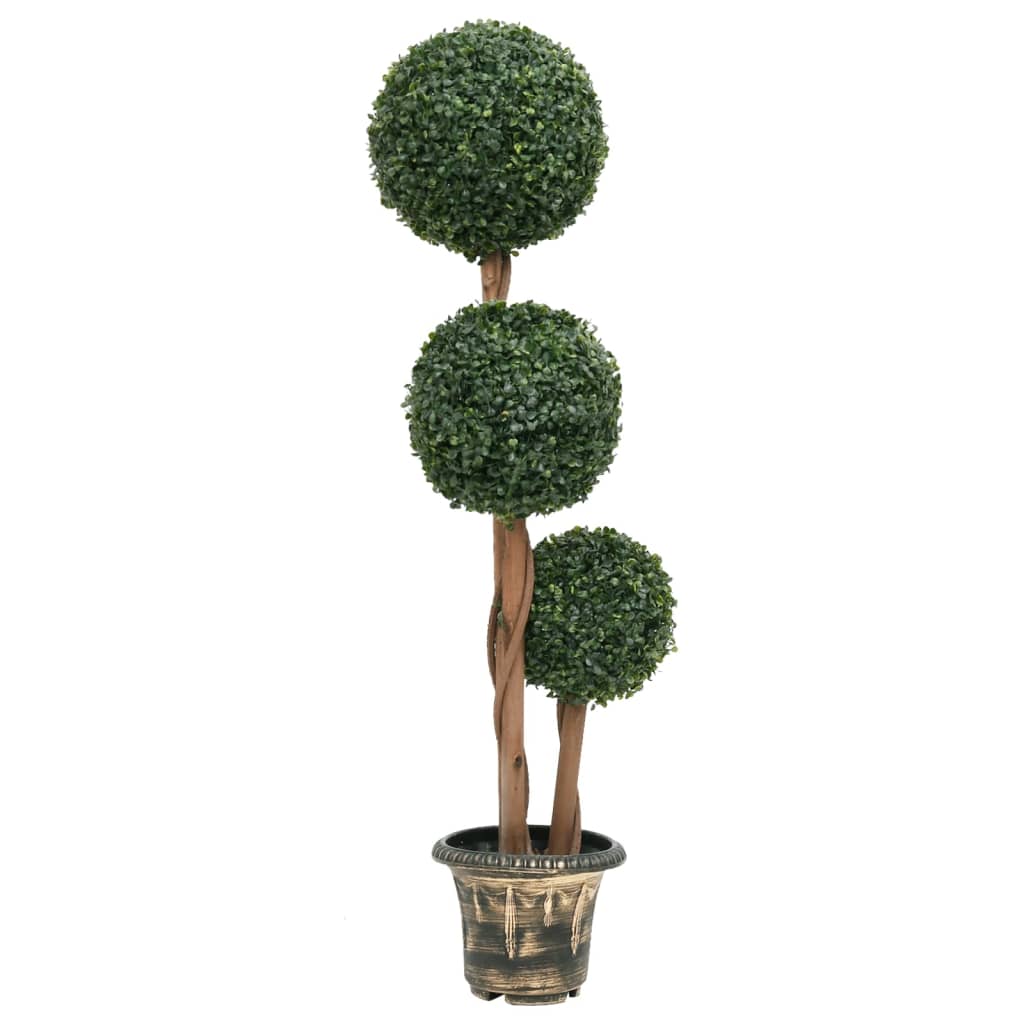 Plante de buis Artificiel Forme de boule Vert | Arbre Déco Premium