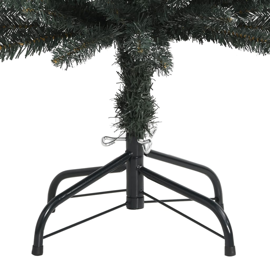 Sapin de Noël artificiel étroit enneigé – Idéal petits espaces