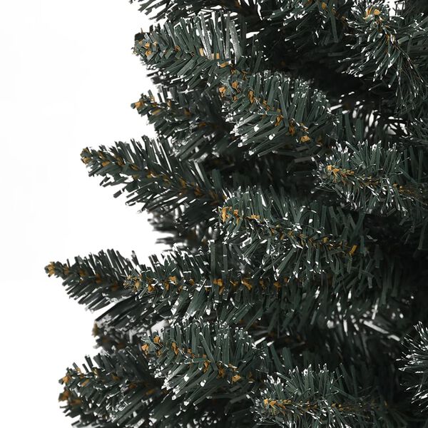 Sapin de Noël artificiel étroit enneigé – Idéal petits espaces